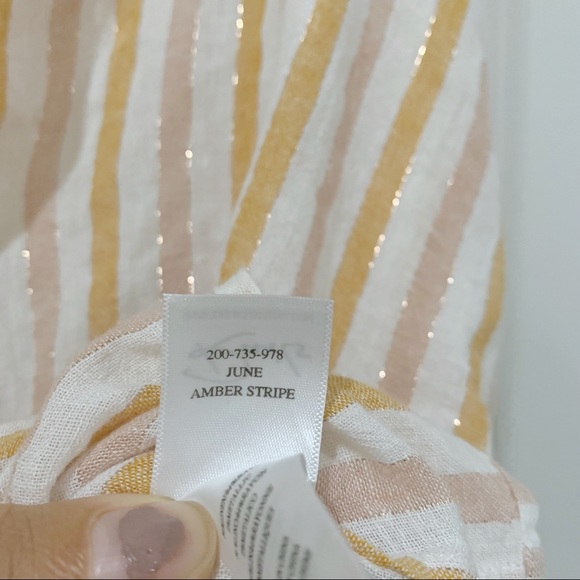 Rails June Top in Amber Stripe - Picture 13 of 15